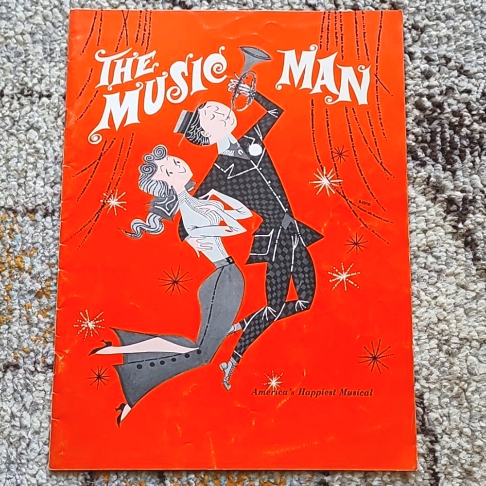 Vintage The Music Man Souvenier Program